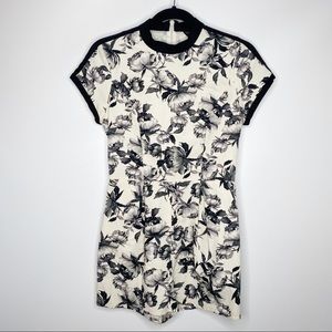 Topshop Floral Tailored Romper